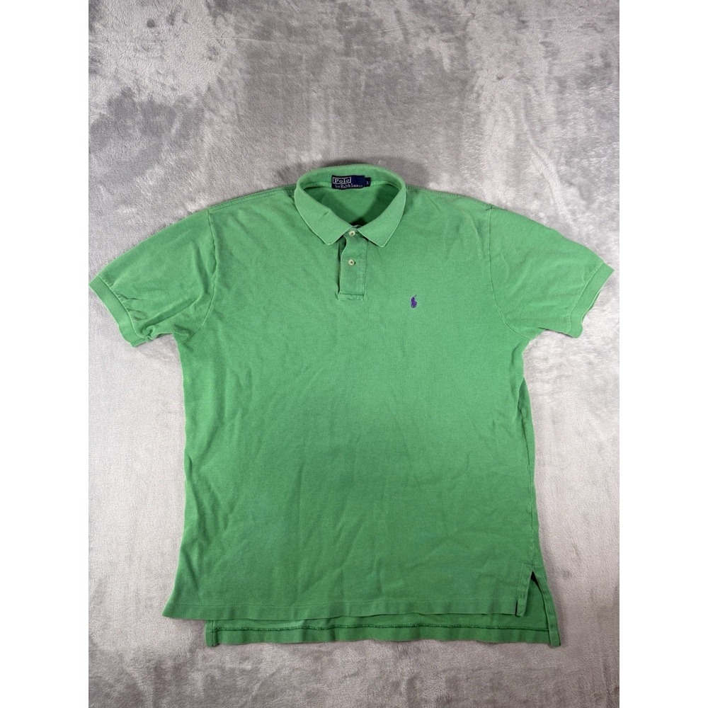 Polo Ralph Lauren‎ Shirt Mens Large Green Polo